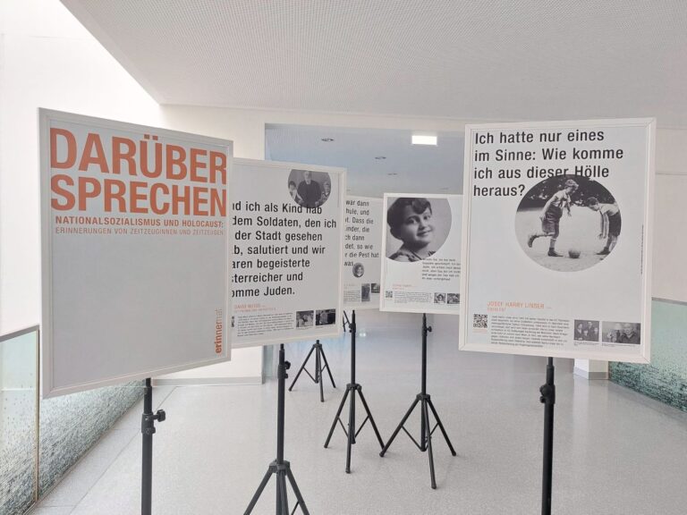 Wanderausstellung Darüber sprechen