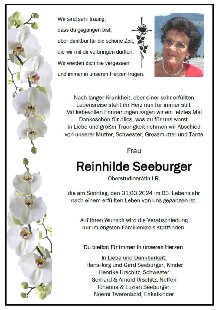 Parte Reinhilde Seeburger