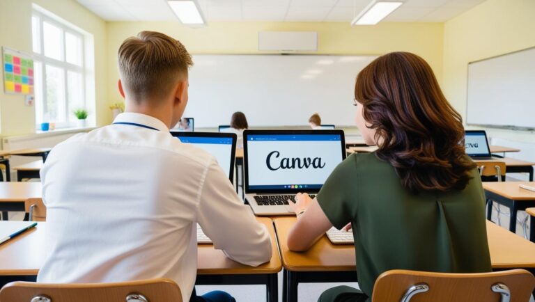 Für kreativen Unterrichtsalltag: Canva-Schilf fürs WI’MO-Kollegium