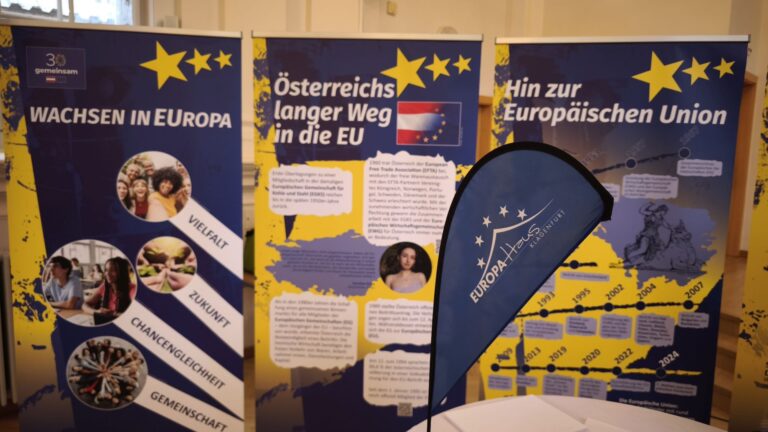 30 Jahre EU-Mitgliedschaft: 4AHW bei Festakt
