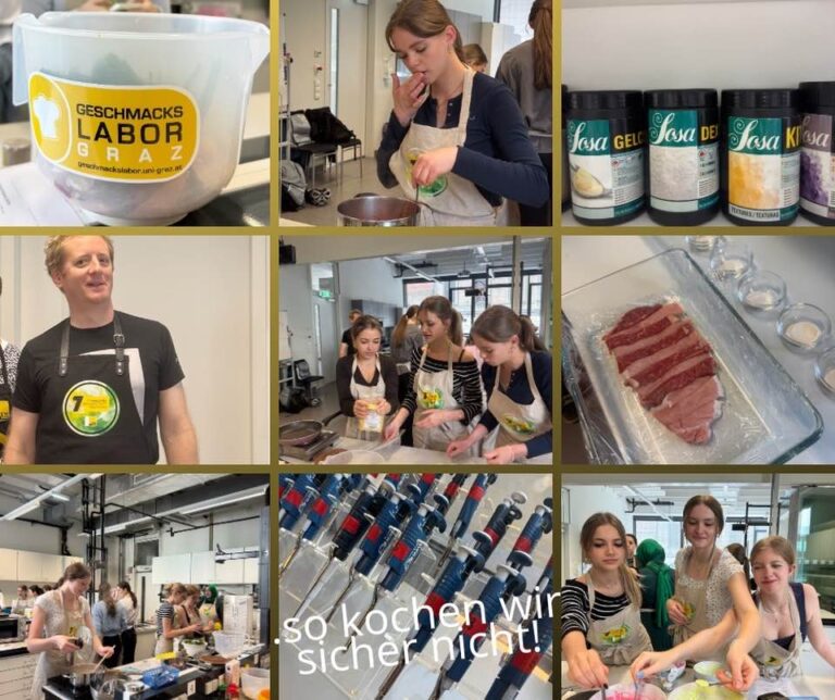 Planetary Health Diet: 4CHW im Geschmackslabor der Uni Graz