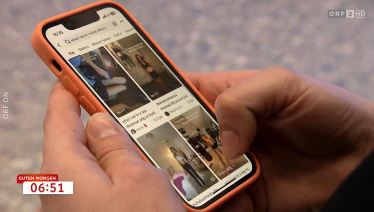 Umgang mit TikTok-Trends: Schüler*innen im ORF-Interview