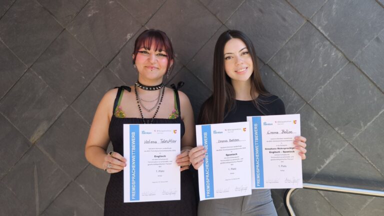 Drei erste Plätze: WI’MO räumt beim Fremdsprachenwettbewerb ab