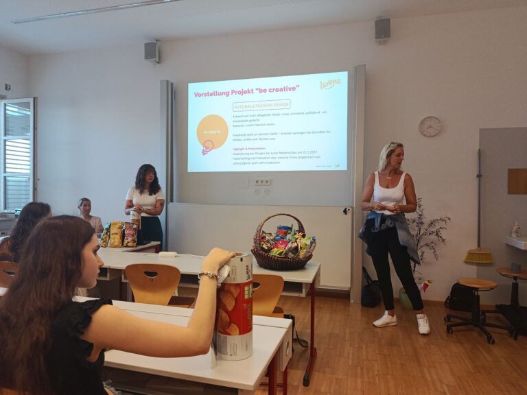 Startschuss für die Projektkooperation mit Lorenz Snacks
