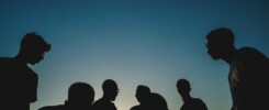 Jugendliche Gruppe