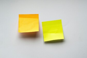 PostIt Merkzettel Organisatorisches